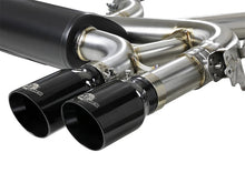 Load image into Gallery viewer, aFe MACH Force-Xp 3.5in. 304 SS C/B Exhaust System 15-18 BMW X5 M (F85) V8-4.4L (tt) - Black Tip - 49-36341-B
