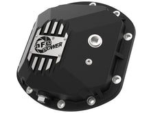 Load image into Gallery viewer, aFe Street Series Dana 30Front Differential Cover Black w/ Machined Fins 97-18 Jeep Wrangler - 46-71130B