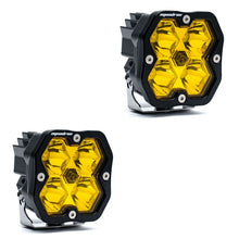Load image into Gallery viewer, Baja Designs Squadron 2.0 Sport (Pair) LED Spot / No Harness - Baja Amber - 5578112NH
