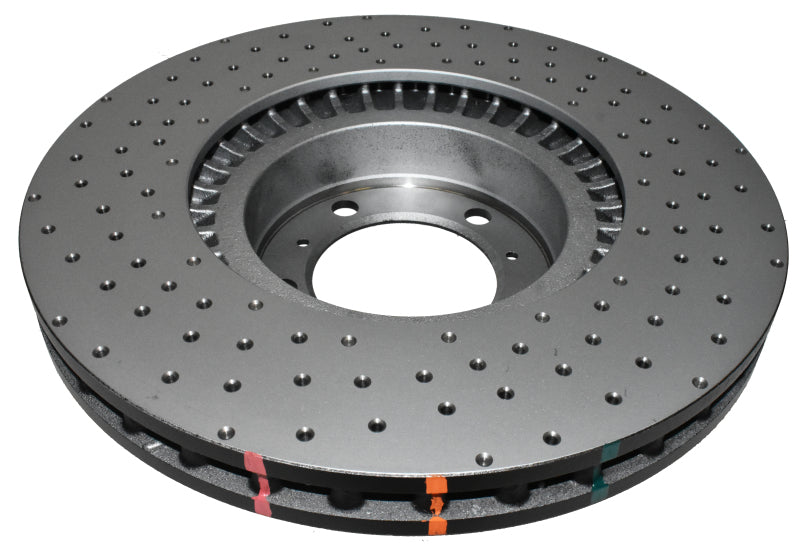 DBA 10-13 Porsche Panamera (Iron Rotor Excl GTS/Turbo/Turbo S) Front 4000 Series Cross Drilled Rotor - DBA42592XD