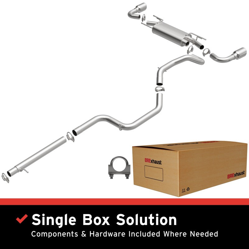 BRExhaust 10-13 Mazda 3 2.5L Exhaust Kit - 106-0916