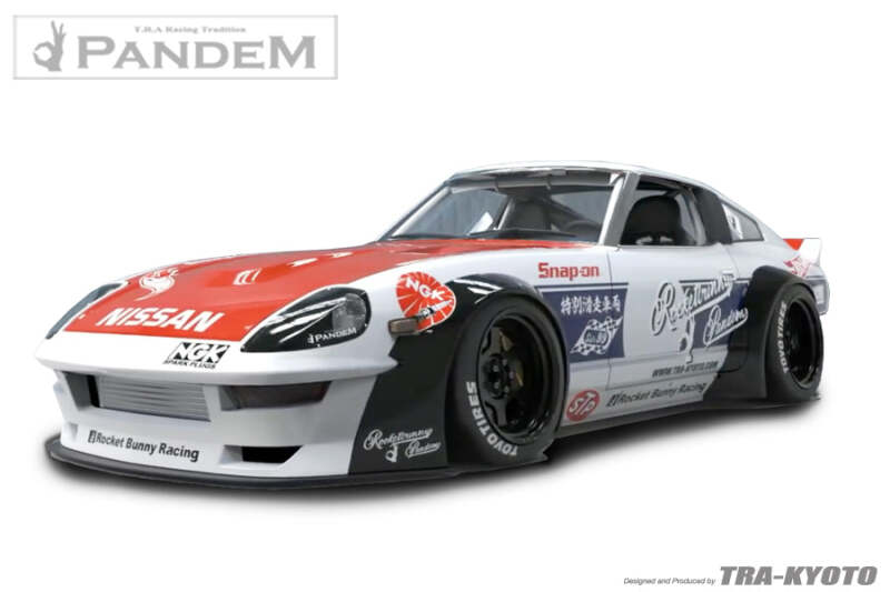 GReddy 1975-1978 Pandem Datsun 280Z (130Z) Rocket Bunny Full Widebody Aero Kit w/ Wing - 66920420
