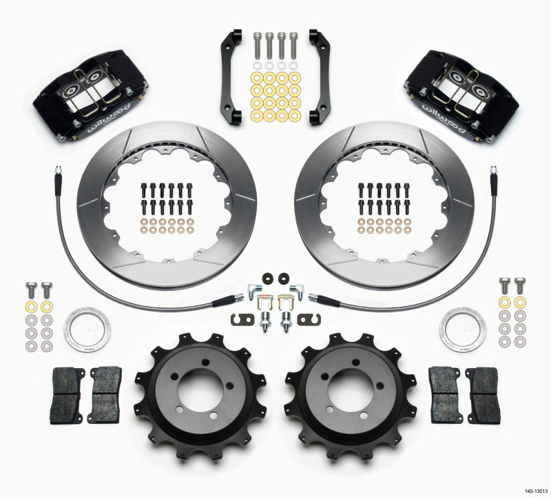 Wilwood Dynapro Radial Rear Kit 12.88in 2006-2007 Subaru WRX w/Lines - 140-13013