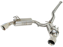 Load image into Gallery viewer, aFe Takeda Exhaust 304SS Dual Cat-Back w/ Polished Tips 08-13 Mitsubishi Lancer Evo X L4 2.0L Turbo - 49-36701