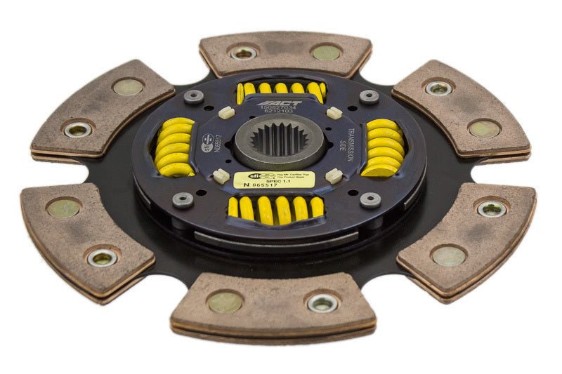 ACT 2007 Lotus Exige 6 Pad Sprung Race Disc - 6212103