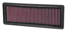 Load image into Gallery viewer, K&amp;N 12 Fiat 500 Abarth 1.4L Replacement Air Filter - 33-2487