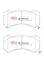 Load image into Gallery viewer, DBA 18-22 Jeep Grand Cherokee Trackhawk XP Performance Front Brake Pads - DB15039XP