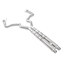 Load image into Gallery viewer, Stainless Works 2015-16 Mustang GT 3in Catback H-Pipe Retro Chambered Mufflers 2-1/2in Cores - M15CB