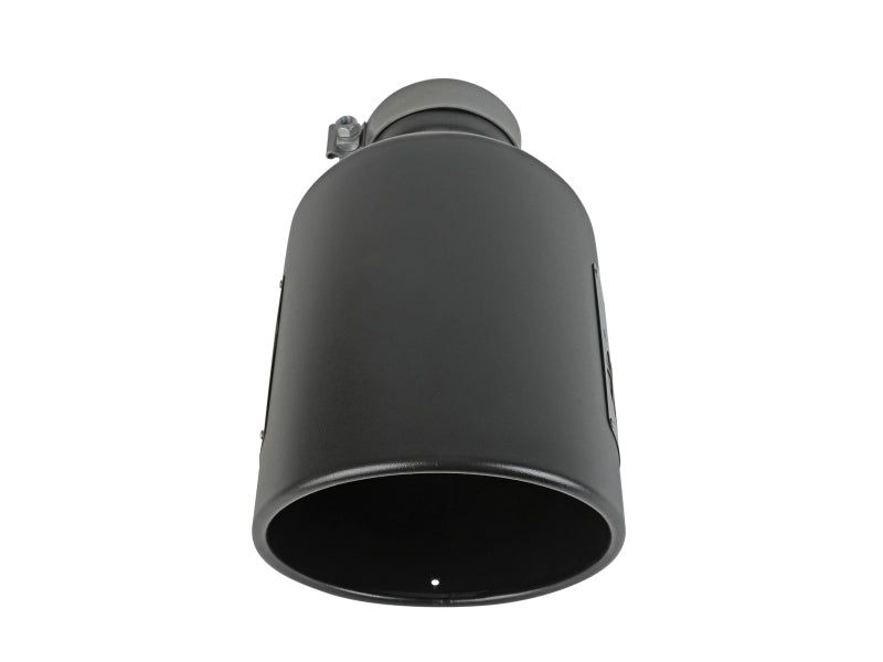 aFe Power MACH Force-Xp 409 Stainless Steel Clamp-on Exhaust Tip Black - 49T40801-B15