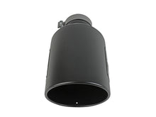 Load image into Gallery viewer, aFe Power MACH Force-Xp 409 Stainless Steel Clamp-on Exhaust Tip Black - 49T40801-B15