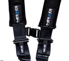 Load image into Gallery viewer, NRG SFI 16.1 5PT 3in Seat Belt Harness / Latch Link - Black - SBH-5PCBK-620