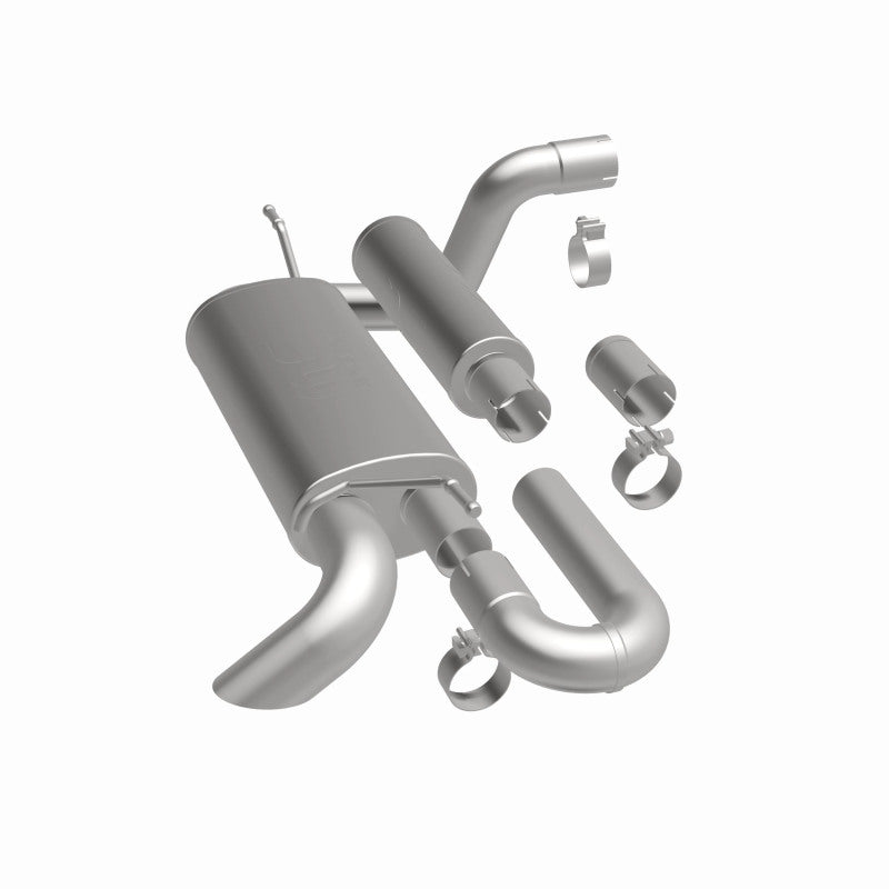 MagnaFlow 18-23 Jeep Wrangler JL 2.0L/3.6L Overland Series Axle-Back Exhaust - 19620