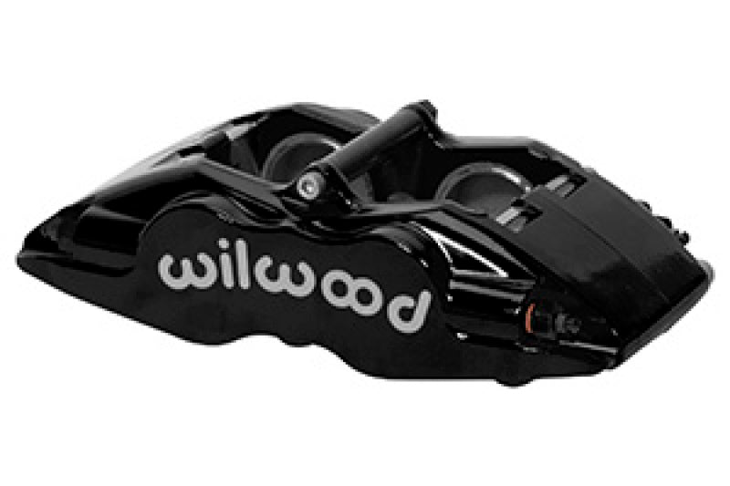 Wilwood Caliper - FSLI4 - Black 1.62in Piston 0.81in Rotor - 120-11131-BK
