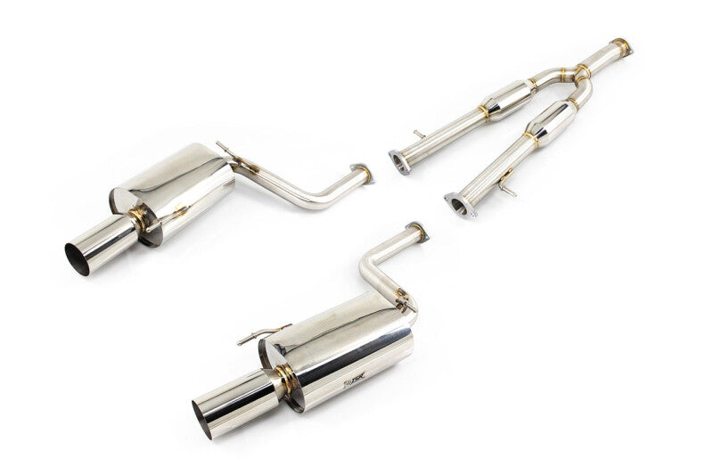 ISR Performance 07-15 Infiniti G37 Sedan MBSE Dual Catback Exhaust - IS-MBSE-G37SDN