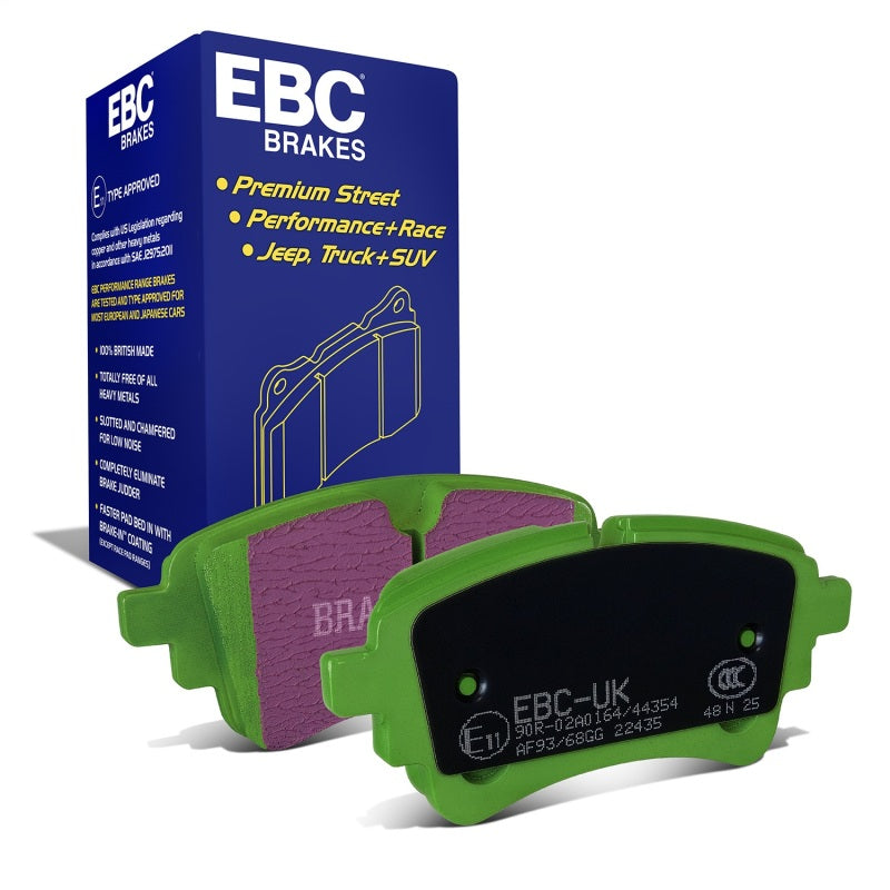 EBC 2020+ Audi A4 B9 2.0T Greenstuff Rear Brake Pads - DP22435