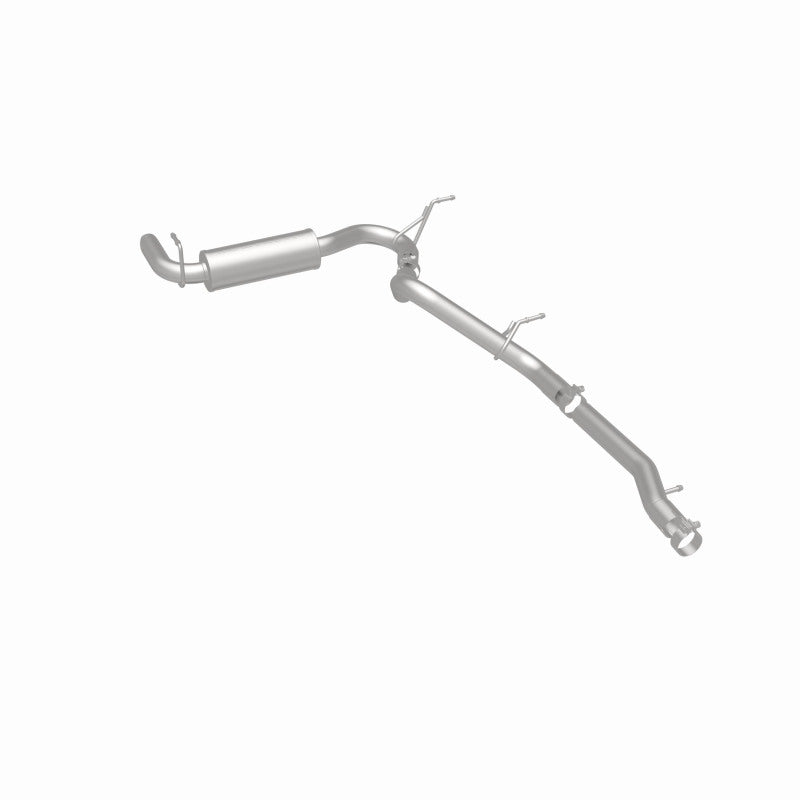 MagnaFlow 12-14 Jeep Wrangler 3.6L Single Straight Rear P/S Exit Stainless C/b Perf Exhaust-Comp - 15118