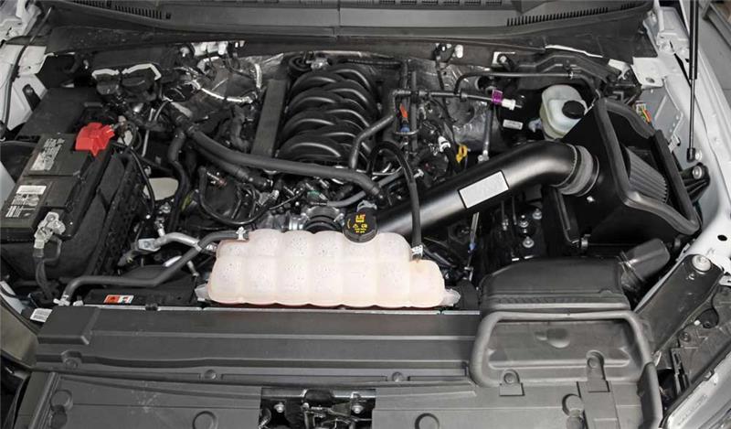 K&N 2015 Ford F150 5.0L V8 Blackhawk Performance Intake Kit - 71-2591