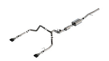 Load image into Gallery viewer, Borla 2024 Chevy Silverado 1500 6.2L V8 S-Type Catback Exhaust w/ Simulator - Black Chrome - 140994BC