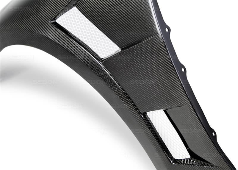 Seibon 14-15 Lexus IS250/350 10mm Wider Carbon Fiber Fenders - FF14LXIS-W