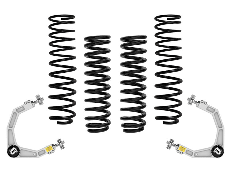 ICON 21-24 Ford F150 Raptor 4WD 2-2.25in Stage 2 Suspension System Overland Billet Uca - K93172X