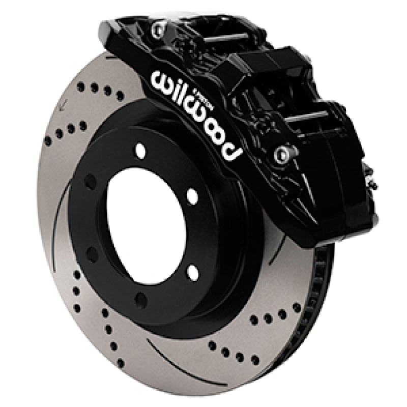 Wilwood - 2022 Toyota Tundra/LC300 Aero6-DM Front Brake Kit 13.56 SRP Rotor W/Lines - 140-17528-D