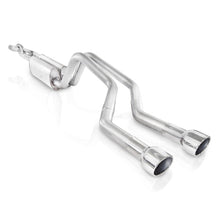 Load image into Gallery viewer, Stainless Works 2006-09 Trailblazer SS 6.0L 2-1/2in S-Tube Exhaust Y-Pipe Side Bumper Exit - TBTDLMFCO