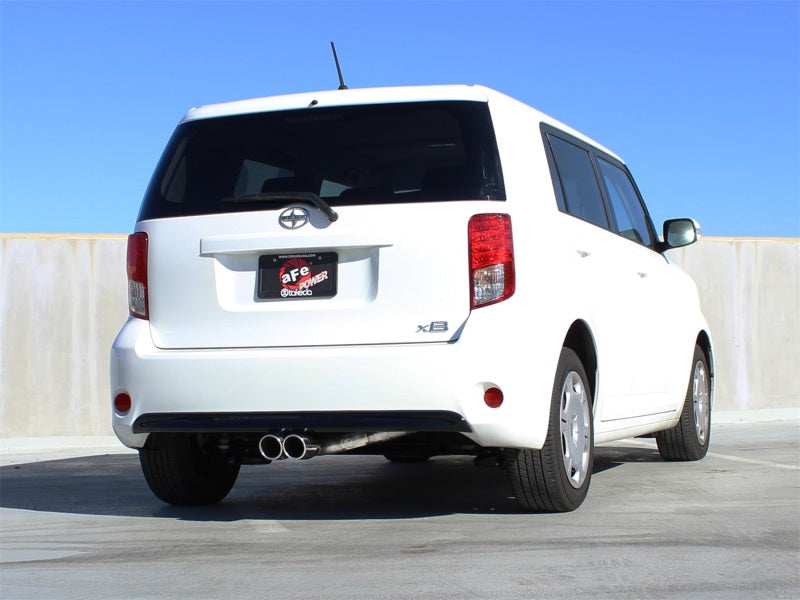 aFe Takeda Exhaust Axle-Back 08-14 Scion xB L4 2.4L 304SS Polished Dual Tips Exhaust - 49-36018
