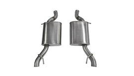 Corsa 2014-16 Axle-Back Exhaust Dual Rear Polished Outlet 2014 Cadillac CTS Vsport 3.6L V6 Automatic - 14325
