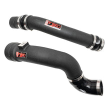 Load image into Gallery viewer, Injen 17-22 Ford F250/F/350/F-450/F-550 V8-6.7L Turbo Diesel Wrinkle Black Intercooler Piping Kit - SES9004ICPWB