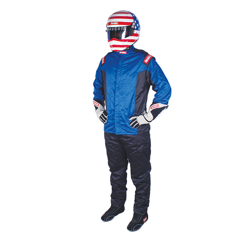 RaceQuip Blue Chevron-5 Jacket SFI-5 - Medium - 91619239