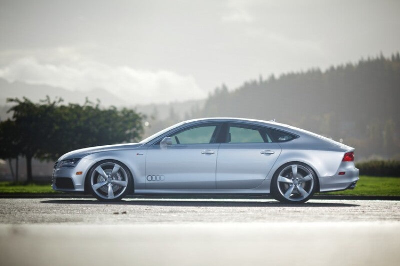 AWE Tuning Audi C7 A7 3.0T Touring Edition Exhaust - Dual Outlet Diamond Black Tips - 3015-33064