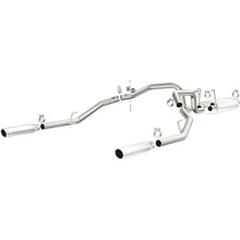 Load image into Gallery viewer, Magnaflow 09-13 Dodge Ram 1500 V6 3.6L Dual Spilt Rear Exit Polished Stainless C/B Perf Exhaust - 15249