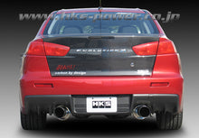 Load image into Gallery viewer, HKS 08-09 Evo 10 Hi-Power Dual Tip Catback Exhaust - 31008-BM001