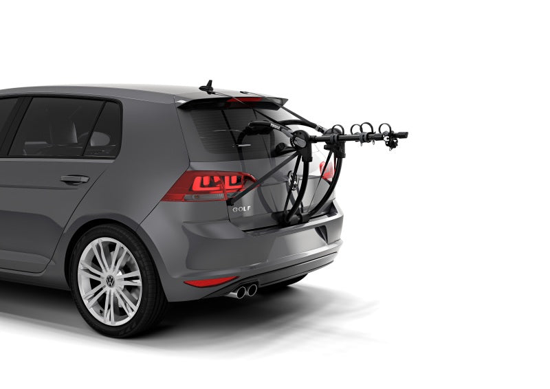 Thule Gateway Pro 2 Hanging-Style Trunk Bike Rack w/Anti-Sway Cages (Up to 2 Bikes) - Black - 900600