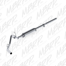 Load image into Gallery viewer, MBRP 2009-2013 Chev/GMC 1500 4.8/5.3L (excl 8ft bed) Cat Back Single Side AL P Series Exhaust - S5054P
