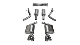 Corsa 2015-2017 Dodge Challenger Sport Cat-Back Dual Rear Exit with Twin 3.5in Polished Pro-Seri - 14986