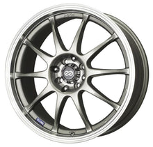 Load image into Gallery viewer, Enkei J10 17x7 5x100/114.3 38mm Offset Dia Silver w/ Machined Lip Wheel - 409-770-12SP