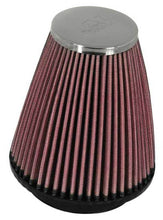 Load image into Gallery viewer, K&amp;N Universal Chrome Filter 2.25 Inch Flange / 3.5 Inch Base / 2 Inch Top / 4 Inch Height - RC-1250