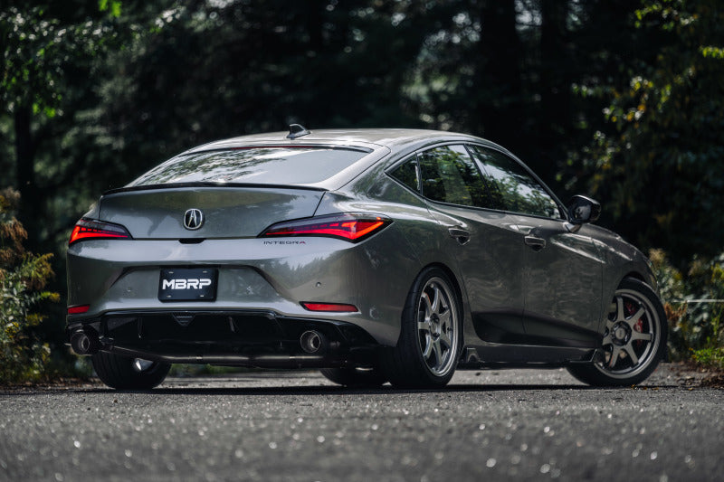 MBRP 22-24 Honda Civic SI 1.5L T304 SS 3in Cat-Back Exhaust 2.5in Dual Split Rear w/ Burnt End Tips - S49033BE