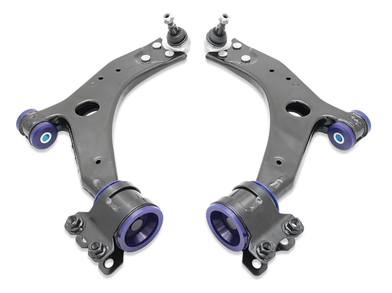 SuperPro 05-11 Ford Focus LS/LT/LV Volvo S40/V50 and C70/21mm Front Lower Control Arm Assembly Kit - TRC1136