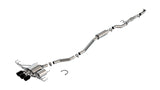 Borla 2023 Honda Civic Type R MT ATAK Catback Exhaust w/ 4in Ceramic Black Tips - 140927CB