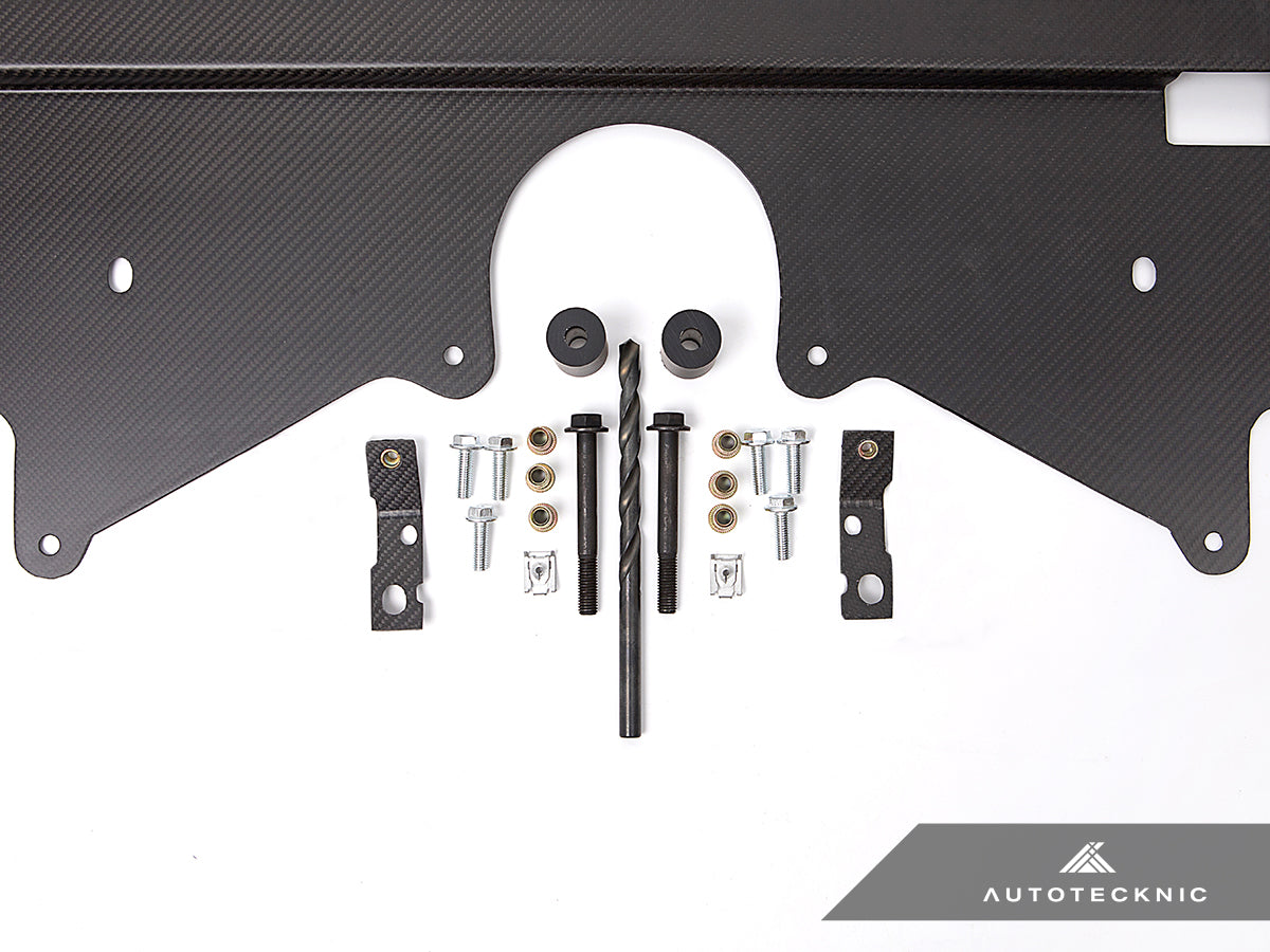 AutoTecknic Dry Carbon Oil Cooler Guard - BMW G87 M2 | G80 M3 | G82/ G83 M4