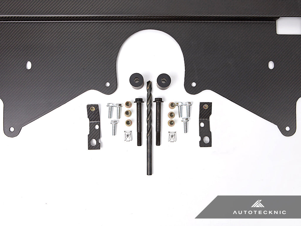 AutoTecknic Dry Carbon Oil Cooler Guard - BMW G87 M2 | G80 M3 | G82/ G83 M4