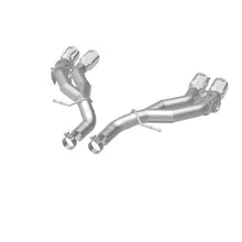 Load image into Gallery viewer, MagnaFlow 2016 Chevy Camaro 6.2L V8 Race Axle Back w/ Quad Polished Tips - 19266