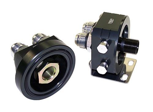 BLOX Racing Remote Oil Filter Relocation Kit - Black - BXGA-00115-BK