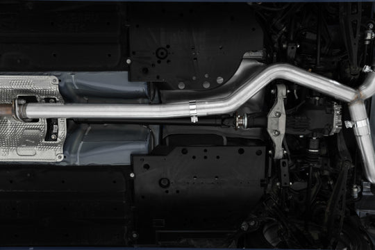MBRP 2022+ Subaru WRX 3in Cat-Back Dual Split Rear Quad Carbon Fiber Tips Street Profile Exhaust - S48073CF