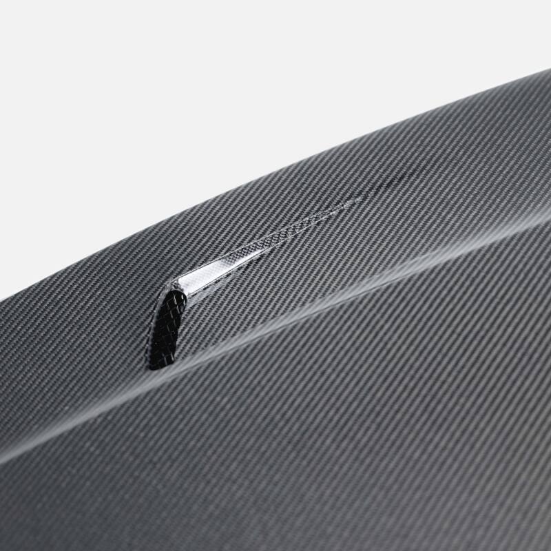 Seibon 22-23 Volkswagen Golf GTI/R TM-Style Carbon Fiber Hood - HD22VWG8-TM