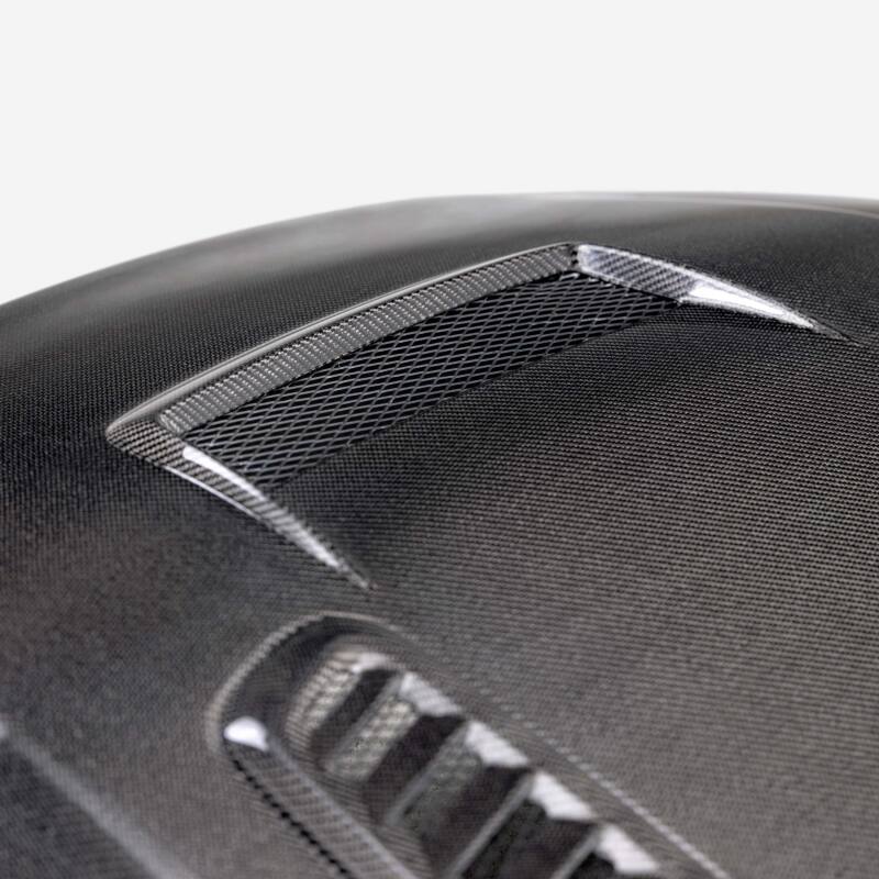 Seibon 2023 Toyota GR Corolla VS-Style Double-Sided Carbon Hood - Gloss Finish - HD23TYGRCOR-VS-DS