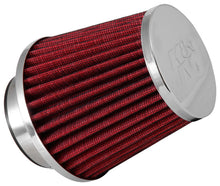 Load image into Gallery viewer, K&amp;N Universal Chrome Filter 2 3/4in FLG / 4 1/2in Bottom / 4 1/2in Height - RG-1003RD-L