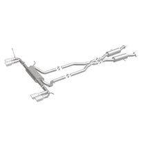 Load image into Gallery viewer, MagnaFlow Cat Back, SS, 2.5in, Quad Split Polish 4in tip 14-15 Jeep Grand Cherokee 3.6L/5.7L V6/V8 - 19193